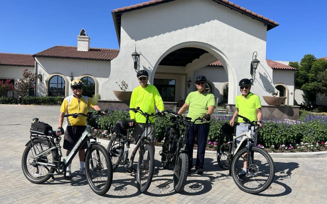 Rolling with Reata Glen’s Yellow Jackets Biking Group