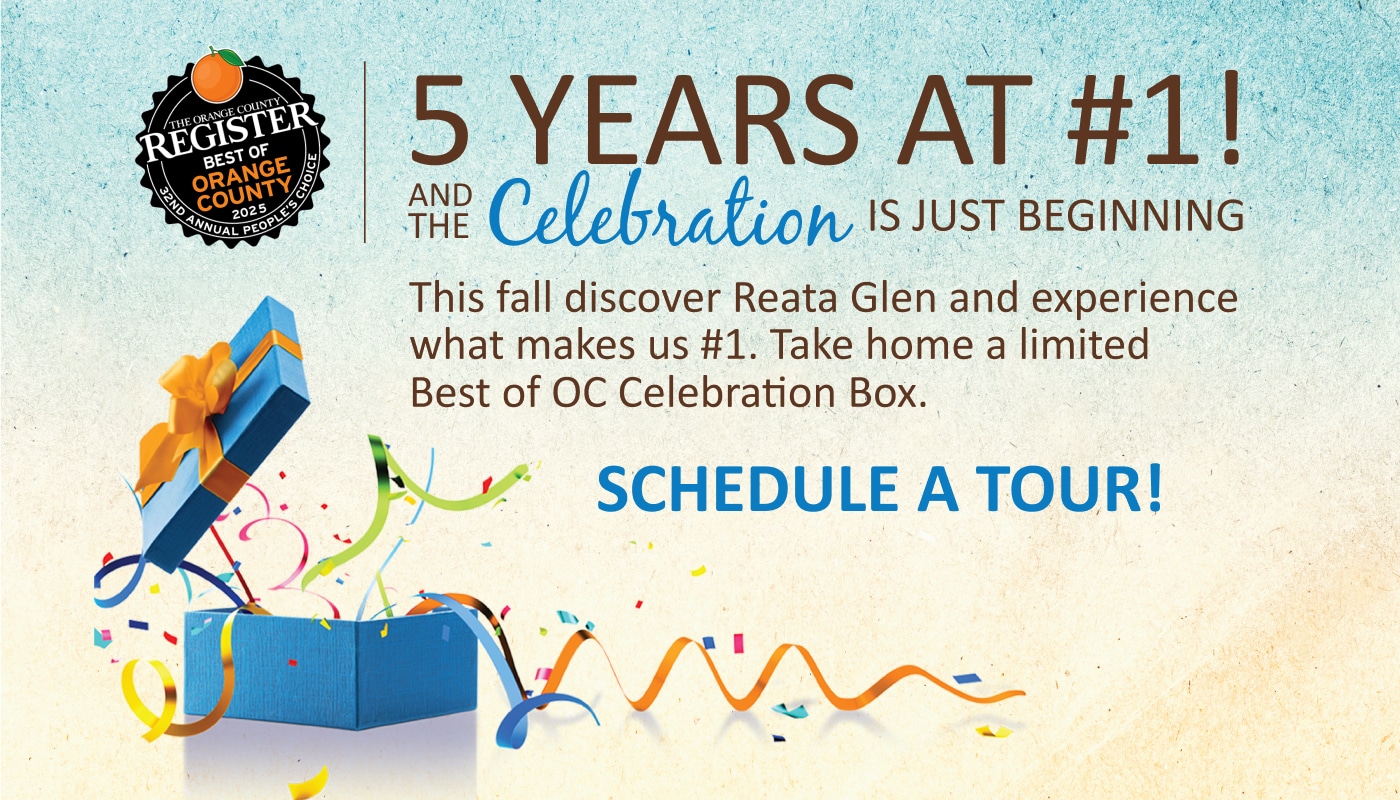 5 years at number 1 on the orange county register. Schedule a tour!